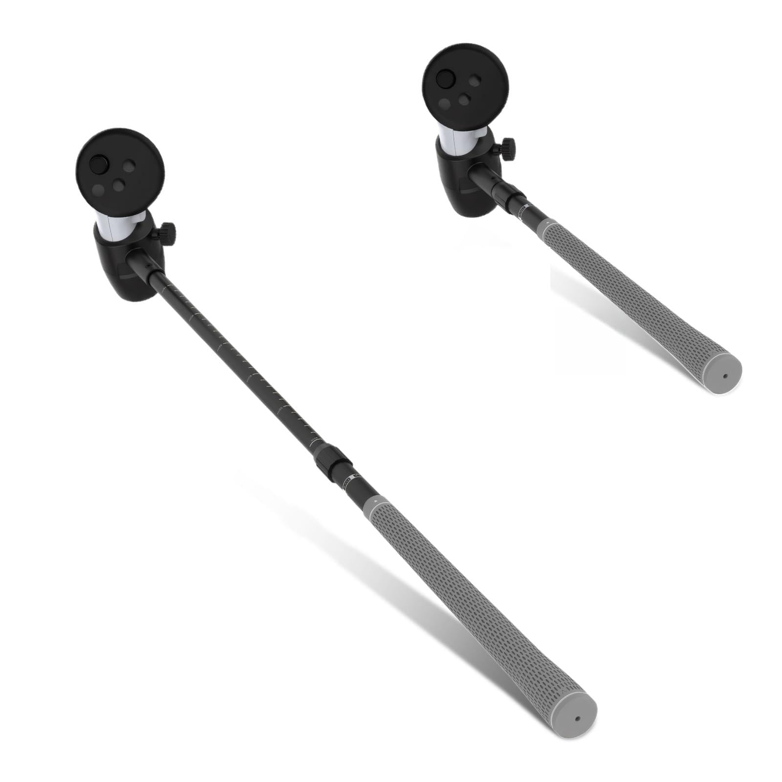 DHFUCNKO Adjustable Golf Club Attachment Compatible with Meta/Oculus Quest 3S/Quest 3, Golf Simulator Handle Grip for Golf +,90 Degree Design Keep Tracking