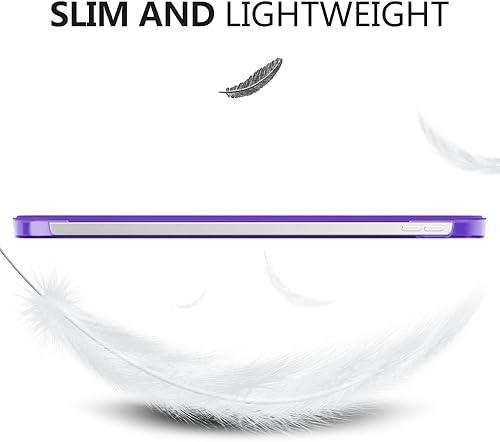 Vista 313 de MoKo Funda para iPad (A16) de 11ª generación de 11 pulgadas 2025, funda para iPad de 10.9 pulgadas 2022, carcasa trasera translúcida de Plateado