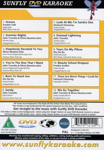 KARAOKE - GREASE [Import anglais] – vue 2
