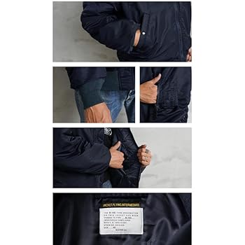 Amazon | [WAIPER] 米軍 B-15C MOD フライトジャケット TEST
