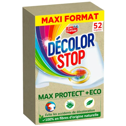 Decolor Stop Max Protect Eco x52 Toallitas - Toallitas antidecoloración - Permite mezclar colores