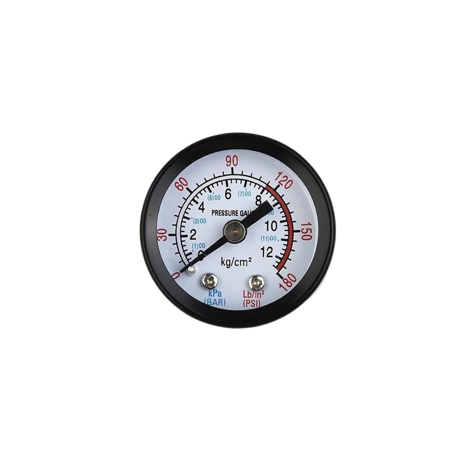Air Compressor Pneumatic Hydraulic Pressure Gauge 0-12Bar / 0-180PSI Manometer Air Pump Display Gauge for Air Compressor