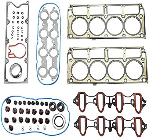 LIMICAR MLS Cylinder Head Gasket Set for Buick Rainier Cadillac Escalade Chevy Avalanche Colorado Express SSR Suburban Tahoe Trailblazer GMC Hummer H3 4.8 5.3 Engine V8 OHV VIN B C M 0 3 7 J P T V Z