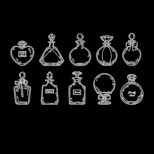 Miniatura 4 de Calcomanías de PET para álbumes de recortes, botella de luz de luna, planificador de papel estético, planificador de diario de balas basura,