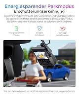 VIOFO A329S 2CH 4K 60fps Dashcam, Dual HDR, Wi-Fi 6, Parkmodus, 4TB Support – Ansicht 7