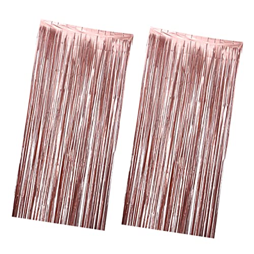 Gatuida 6 Peças Cortinas De Chuva De Festa Cortina De Chuva Cortina De Folha De Franja De Papel Alum