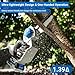 Mini Chainsaw Cordless: DEKOPRO 6 Inch Small Electric Hand Chainsaw Battery Powered Handheld Portable Power Chain Saw Garden Tools for Wood/Tree Cutting, Gardening