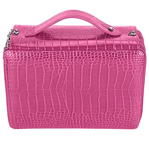 Trousse à crayons 252 emplacements Alomejor grand sac de rangement à fermeture éclair 5 couches