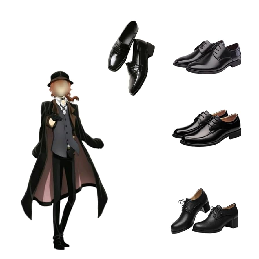 Amazon.co.jp: 中原中也 文豪ストレイドッグス 靴 コスプレ靴