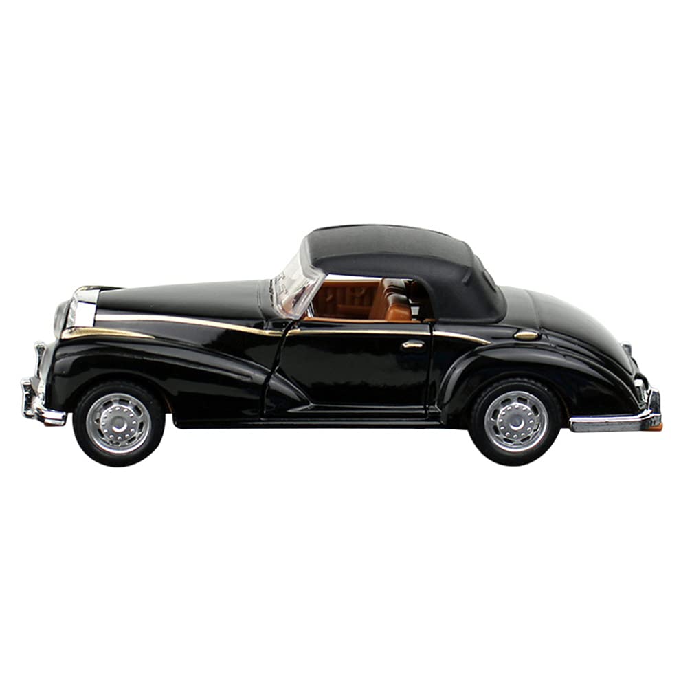 Zerodeko Retro Car Model Alloy 12.50 x 5.00 x 4.20 cm Vintage Car Model Toy Miniature for Home Decor Office and Gift