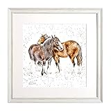 Sie messen 40 cm quadratisch (inkl. Halterung), insgesamt misst es 44 cm x 44 cm