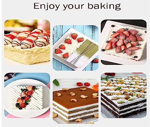 Image of Best Baking Utensils Aluminium Square Cake Pan /Tin /Tray - 4-8 Inches x 2.5 Inch Height for 250gm-1kg Cakes, Brownies, Sponge