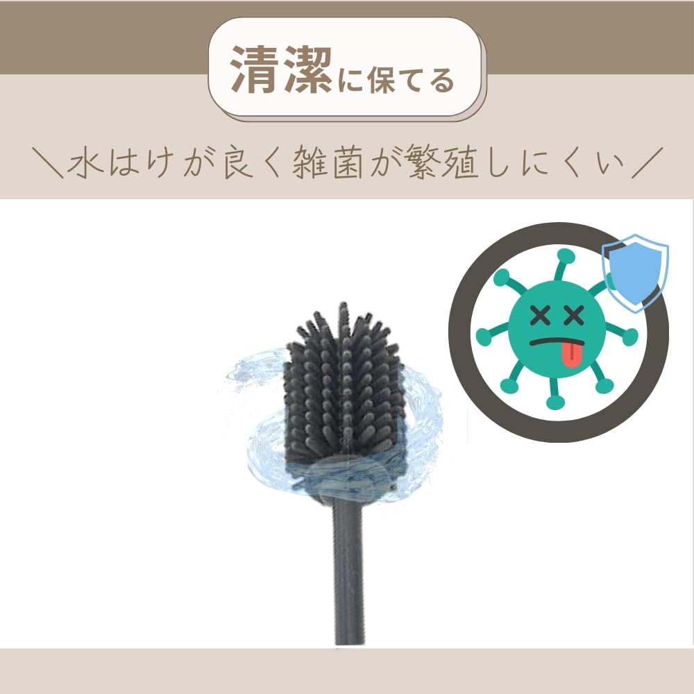 Amazon｜JP Number 水筒 スポンジ ボトルブラシ 雑菌が繁殖しにくい