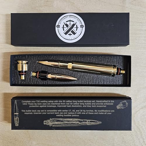 Complete 50 cal Bullet Tig Welding Back Cap Set, Welding Equipment, Welding Tools, Welding Accessories - Handcrafted in USA (17/18/26 Series) - Image 9