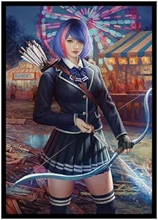 Aurora - Festival Face Off - 100 Matte TCG Card Sleeves (FN60S) - Fantasy North (Standard)