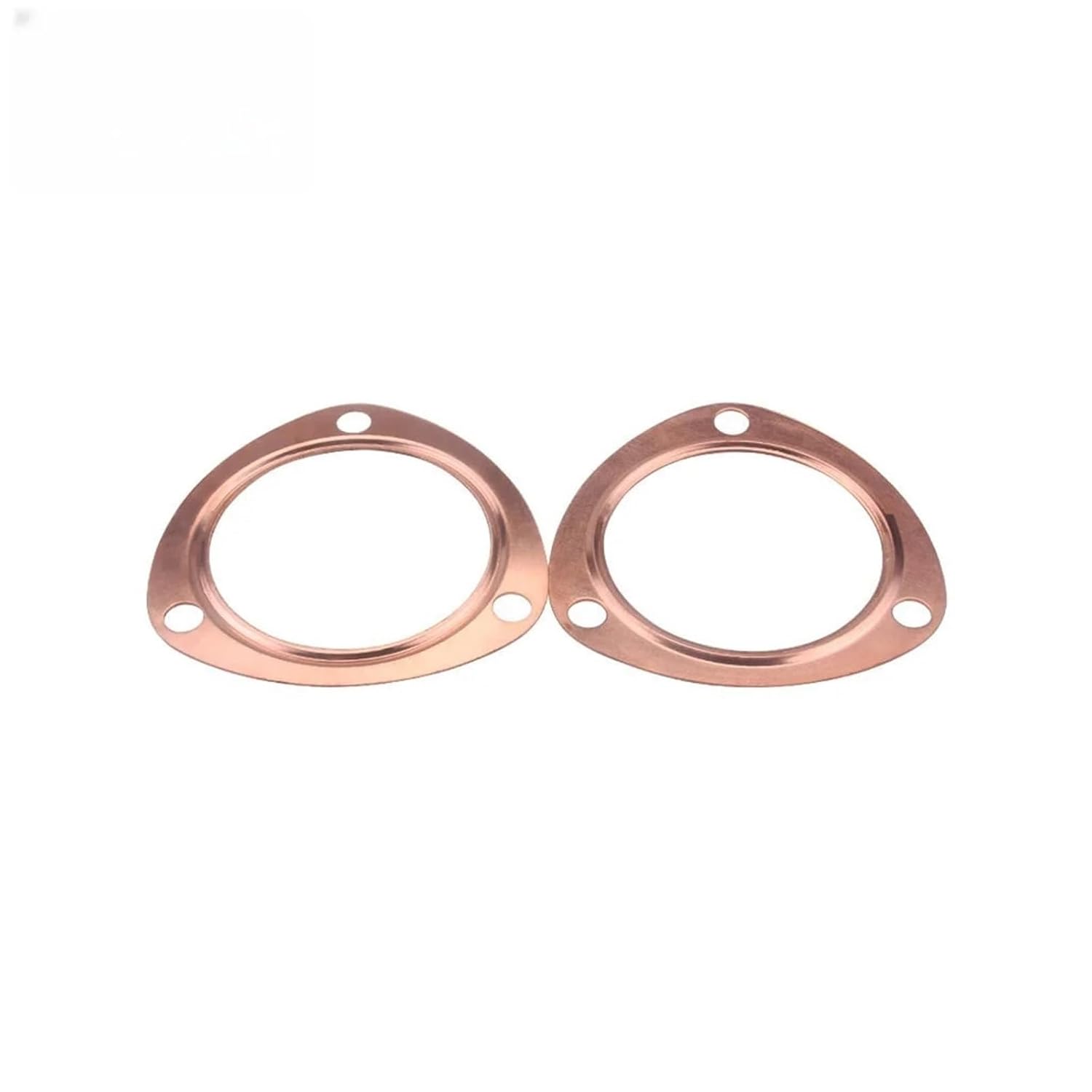 1pcs 2.5''/3"/3.5'' Copper Header Exhaust Collector Gaskets Reusable SBC BBC 302 350 454 383(3 inches)