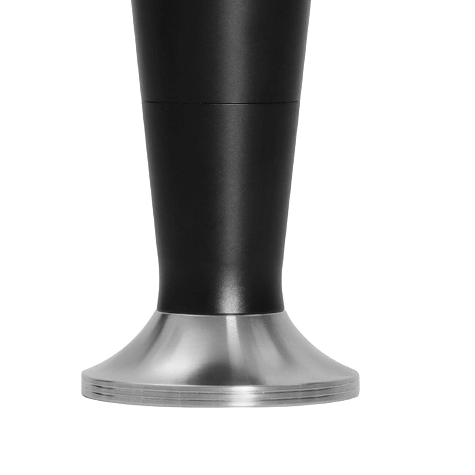 Amagogo Espresso Tamper Kaffeetampingstation Maschinenteil Kaffeezubehör Aus Edelstahl Aluminium für Haushalt Gastronomie Kaffee Events, 53MM Schwarz