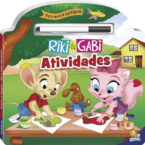Escreva e Apague: Atividades (Riki & Gabi)