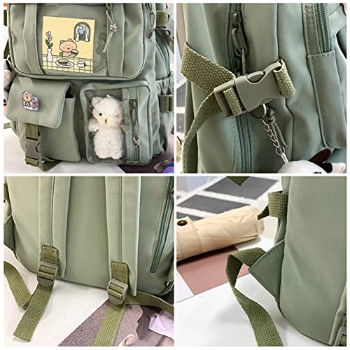 Mochilas Casuais, Mochila para Estudantes do Bolsa de Ombros Bonita Mochila de Grande Capacidade com