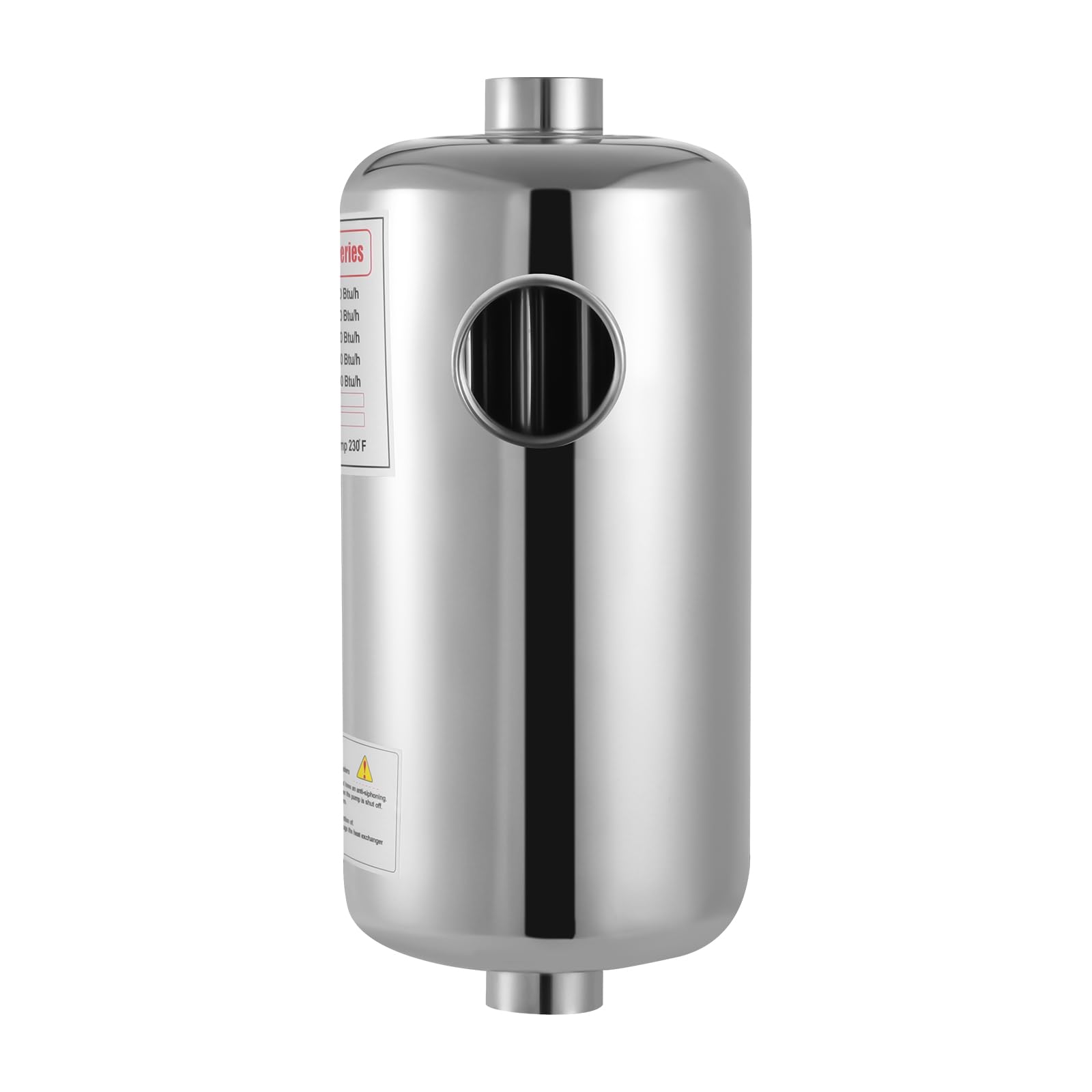 Intercambiador de calor para piscina, 28 kW, calentador de piscina, acero inoxidable, intercambiador de calor para sistema de piscina, 150 L/min flujo de agua de piscina, 18 L/min flujo de agua