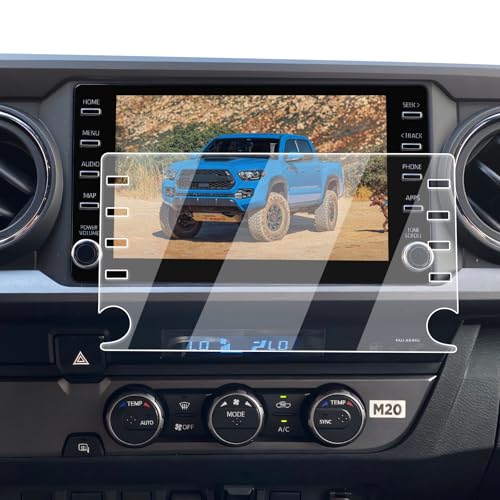 Protection d'écran Toyota Tacoma 2020-2023 en verre trempé 8 pouces