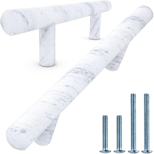 Miniatura 5 de Alpine Hardware - Manijas en forma de barra en T, accesorios para alacena de cocina y manijas para cómoda