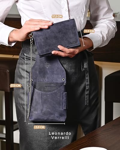 Cartera de camarero anticaída con monedero grande para evitar pérdidas 3