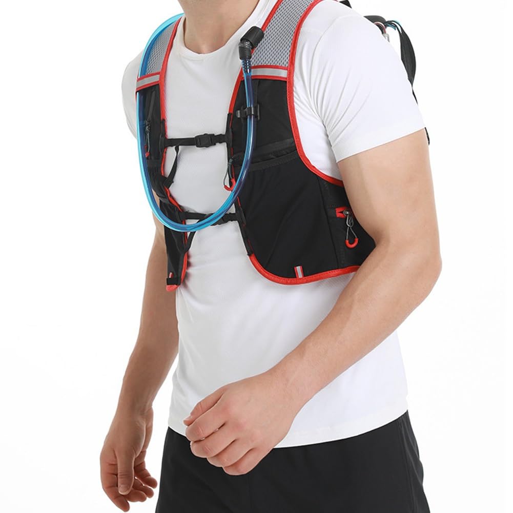 Gilet D'hydratation De Course à Pied, Sac à Dos D'eau Léger Pour La