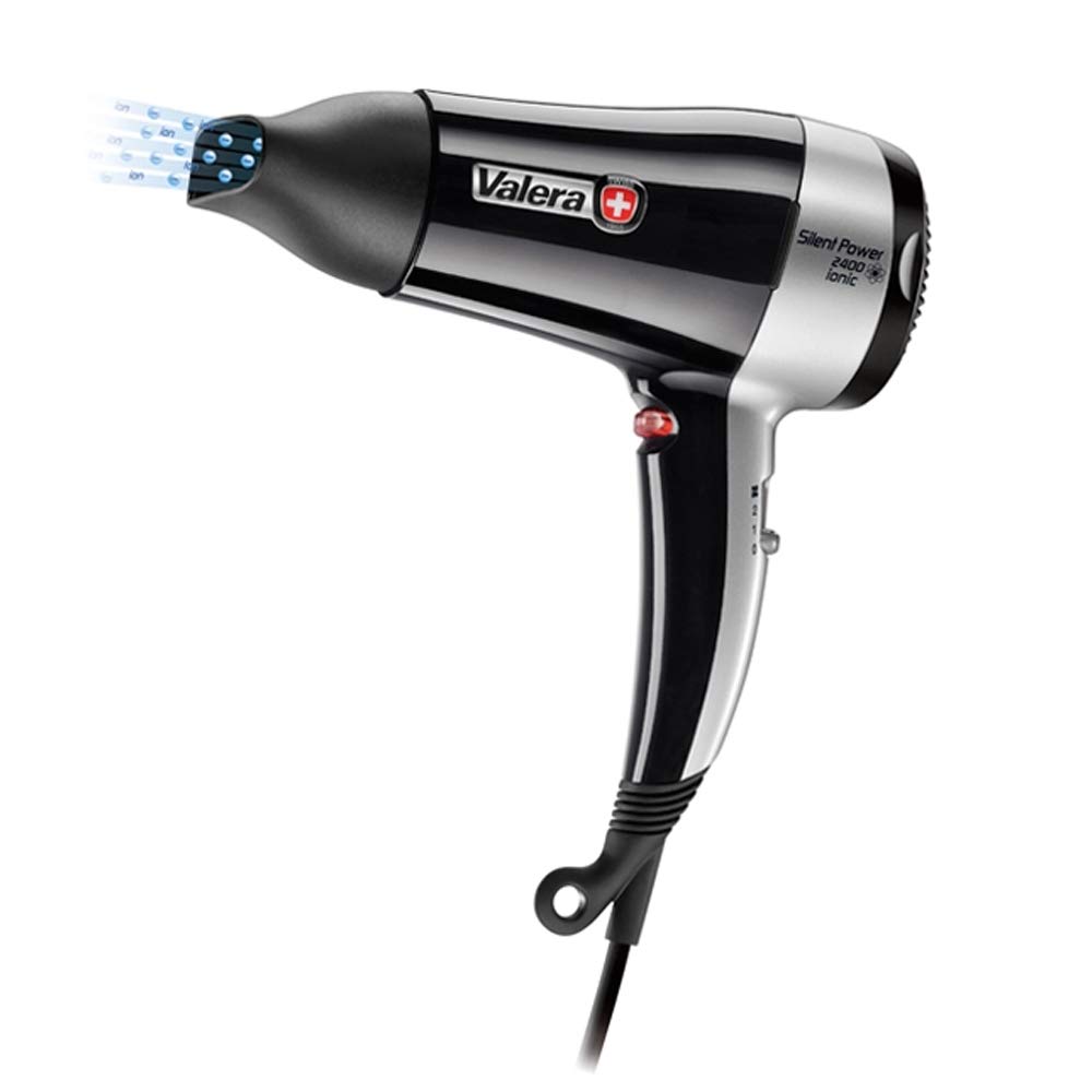 545.14,Valera 545.14 Hair Dryer Silent Power 2400 Ionic, Swiss, Color, Black,