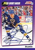 Rod Brind'Amour autographed Hockey Card (St. Louis Blues, 67) 1991 Score #85