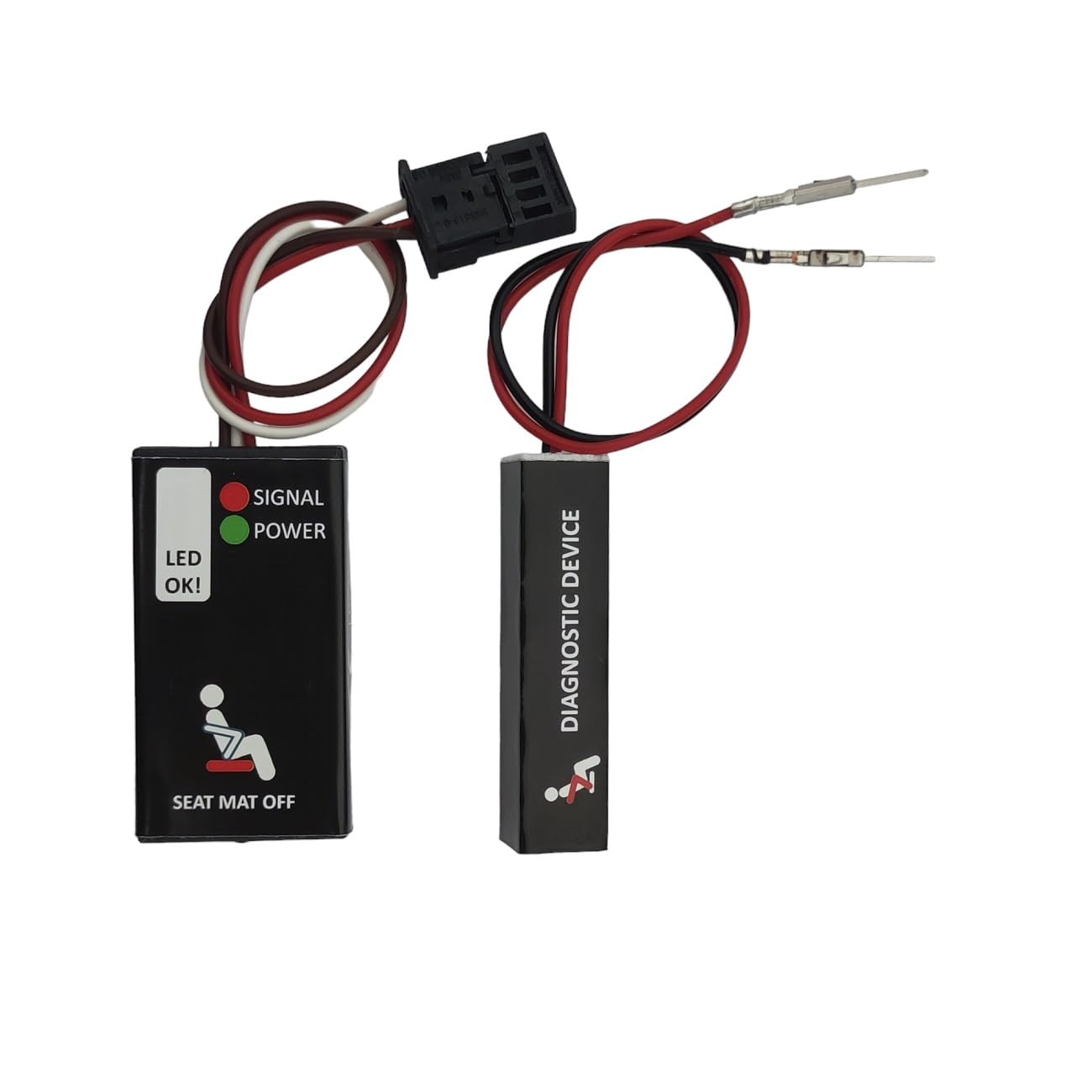 Herramienta Auxiliar de diagnóstico – Sensor de ocupación Asiento Pasajero Compatible con Serie 3 E90, E91, E92, E93 Fallo Luz Roja Esterilla, Esterilla Asiento fallo Alfombrilla