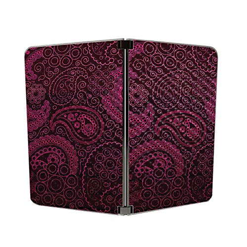 Image of MightySkins Carbon Fiber Skin for Microsoft Surface Duo - Paisley | Protective, Durable Textured Carbon Fiber Finish | Easy to Apply, Remove, and Change Styles | Made in The USA (CF-MISURDUO-Paisley)
