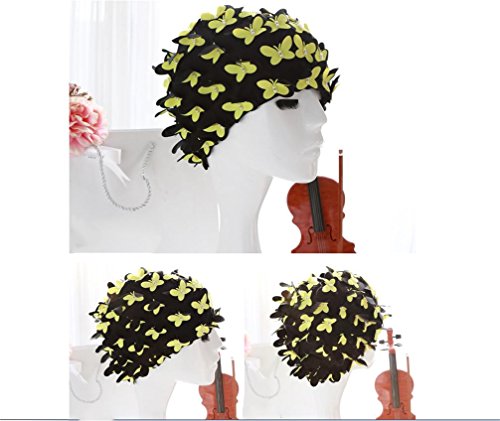 Bonnet de bain pour cheveux longs idéal pour les séances de spa de natation et d'aquagym