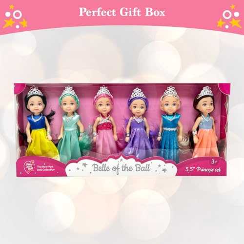 The New York Doll Collection B335 Little Dolls Set With Mini Princess Dolls thumb #6