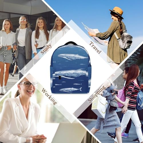 Mochila de natación y bolsa para laptop impermeable de mujer 5