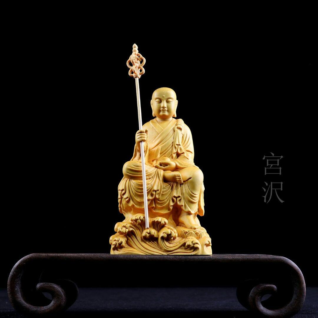 Amazon｜宮沢仏壇仏像 精密細工 地蔵菩薩 鎮宅辟邪 供養品 災難除去 