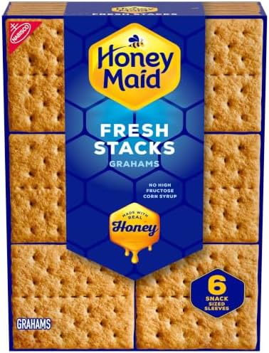 HONEY MAID Fresh Stacks Graham Crackers, 6 Multi Snack Packs