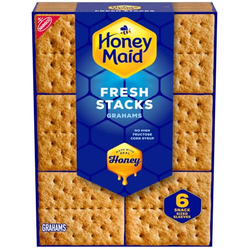 HONEY MAID Fresh Stacks Graham Crackers, 6 Multi Snack Packs