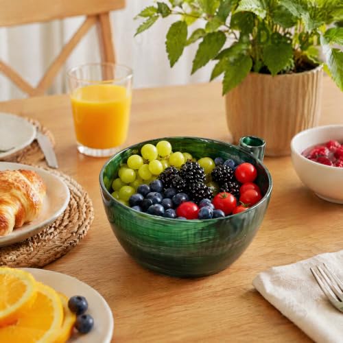 Berry Bowl miska do mycia jagód PLA z opróżnianiem, wygląd