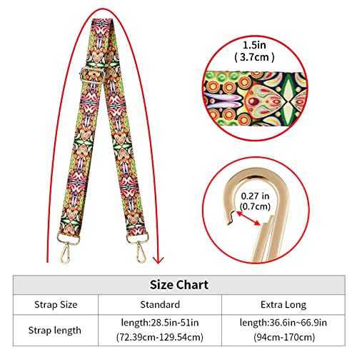 Image of ZOOEASS Wide Shoulder Strap Adjustable Replacement Belt Crossbody Canvas Bag Handbag