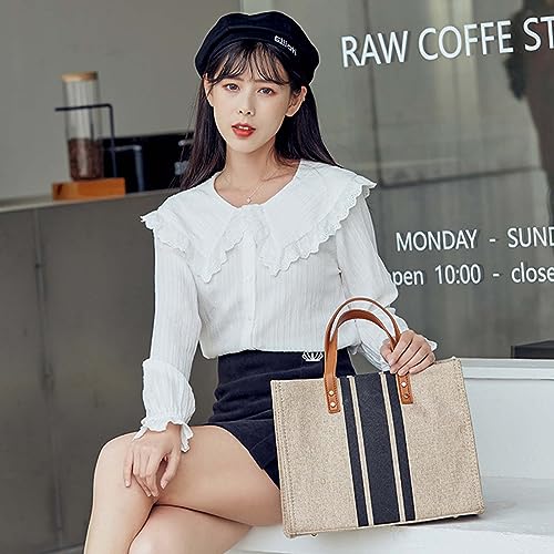 Bolso Tote de lona para mujer MLAFE miniatura 4