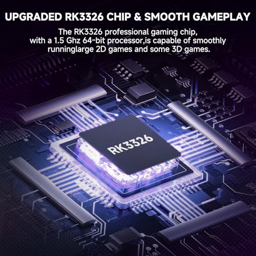 Image of R36max Retro Handheld Console,Upgraded 4.0 inch IPS Screen Portable Gaming Console,64GB Preloaded 18000+Games,Linux Open Source System Handheld Emulator Supporting30+Emulators,4000mAh Battery(64G Purple)