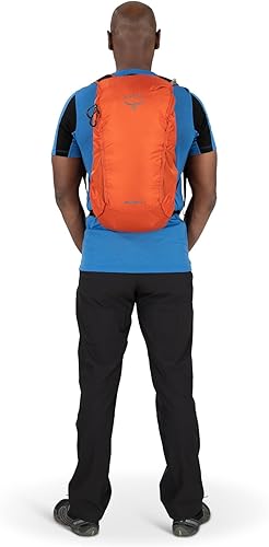 Miniatura 13 de Osprey Skarab 18L Mochila de senderismo para hombre con depósito hidráulico, verde tundra, talla única, Tundra Verde, Mochila de senderismo Skarab