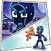 PJ Masks Night Time Mission Glow-in-The-Dark Action Figure Set, Preschool Toy for Kids Ages 3 and Up, 4 Figures and 1 Accessory