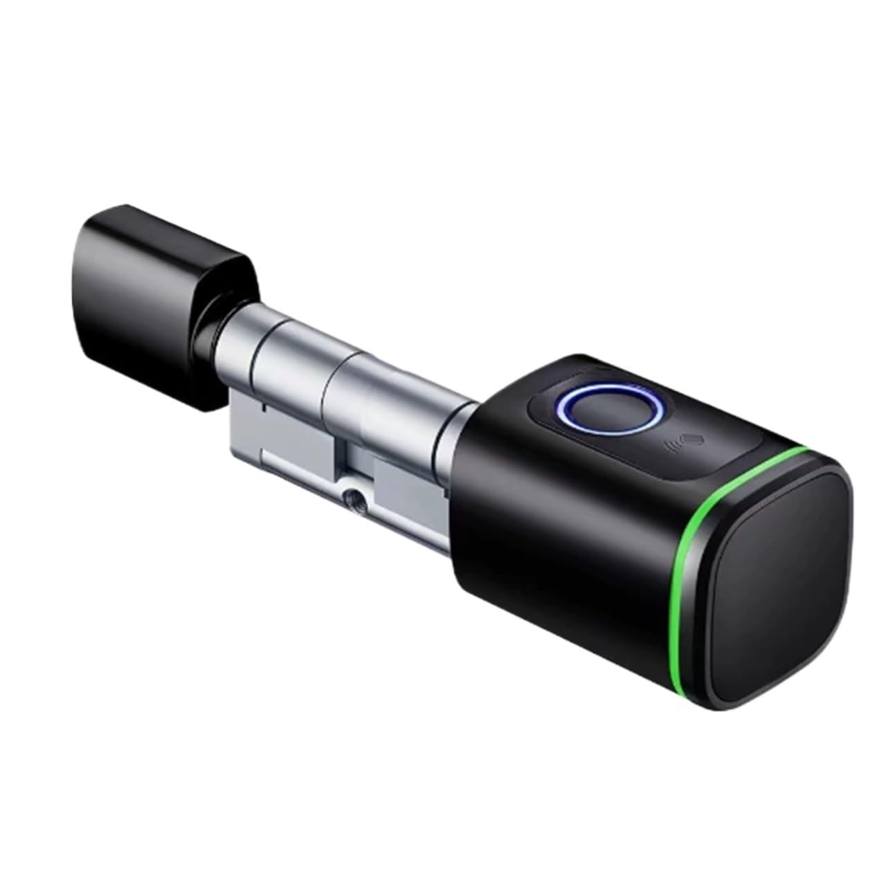 Serrure Connectée Cylindre Réglable BLE Empreinte Et Clés À Carte IC