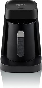 Arzum OK0013-K Okka Jet Automatic Turkish Coffee Machine, 400 W, Black/Chrome