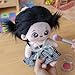 CALEMBOU Plush Doll, 20cm Cotton Doll with Skeleton, Cute Anime Plushies Soft Stuffed Dress Up Doll, Kawaii Plush Toys Rag Dolls with Clothes Gift for Girls(Doll&Clothes-XiaoWanzhi-A)