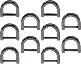 VICASKY 10 Pcs Parafuso Fivela Do Saco Destacável Do Anel Do Anel Com Fivela Do Fivela Do Metal Do Pino Do Parafuso Que Trancava O Substituição Do Fivela Do Anel Do Anel para a Bolsa