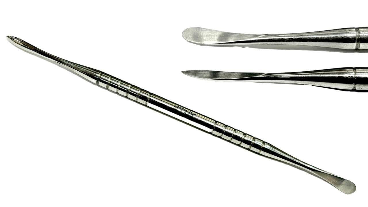 ADDLER DENTAL PERIOSTEAL ELEVATOR 6 MM PREMIUM SOLID HANDLE.CURVED OR STRAIGHT.LIFE TIME ANTI RUSTING WARRANTY.