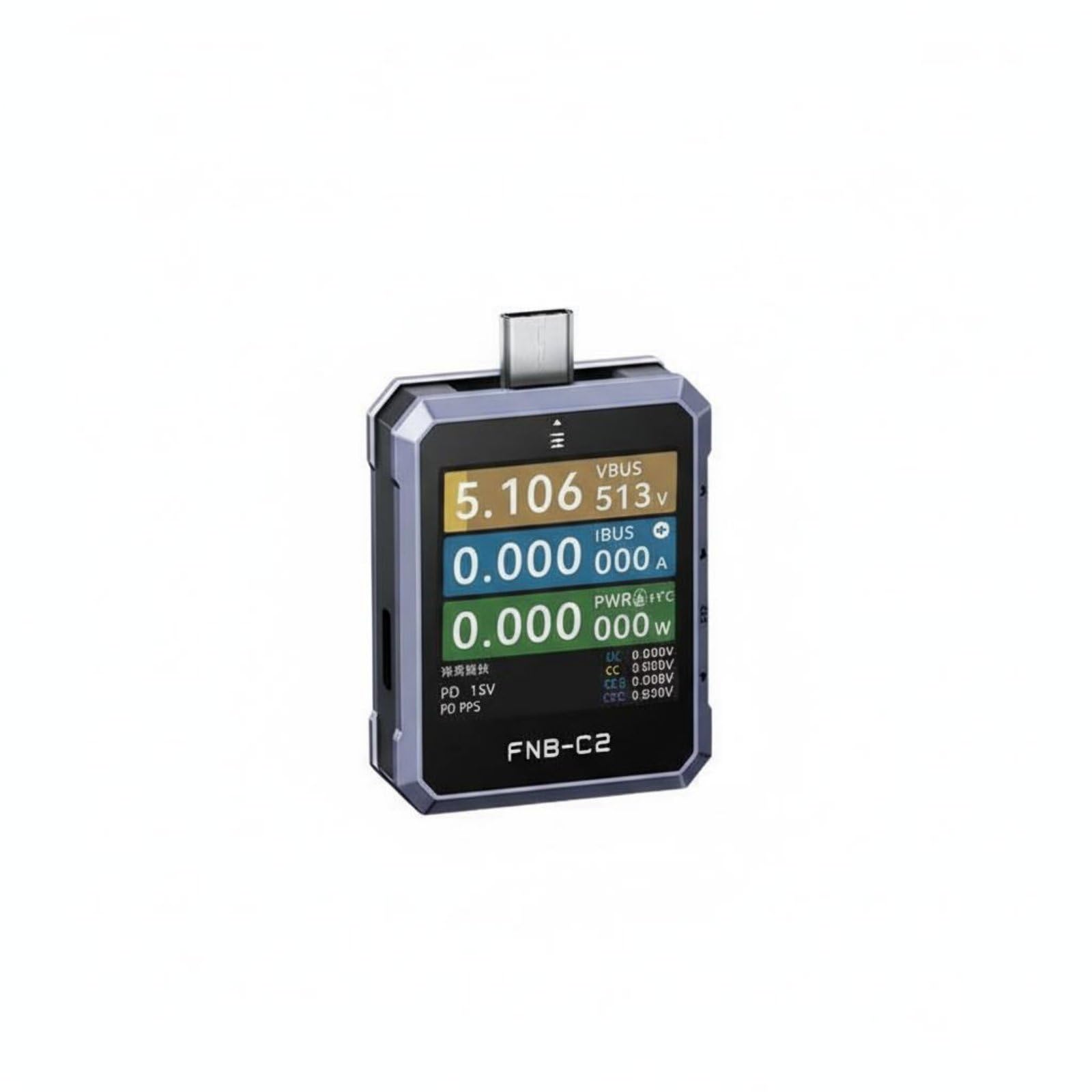20-Bit High Precision Fast Charge Protocol Analyzer E-Marker Cable Test Type-C Power Meter USB-C Tester for Engineers, Technicians, DIY Enthusiasts, Fnb-c2|Computers/Tablets & Networking-picture-15